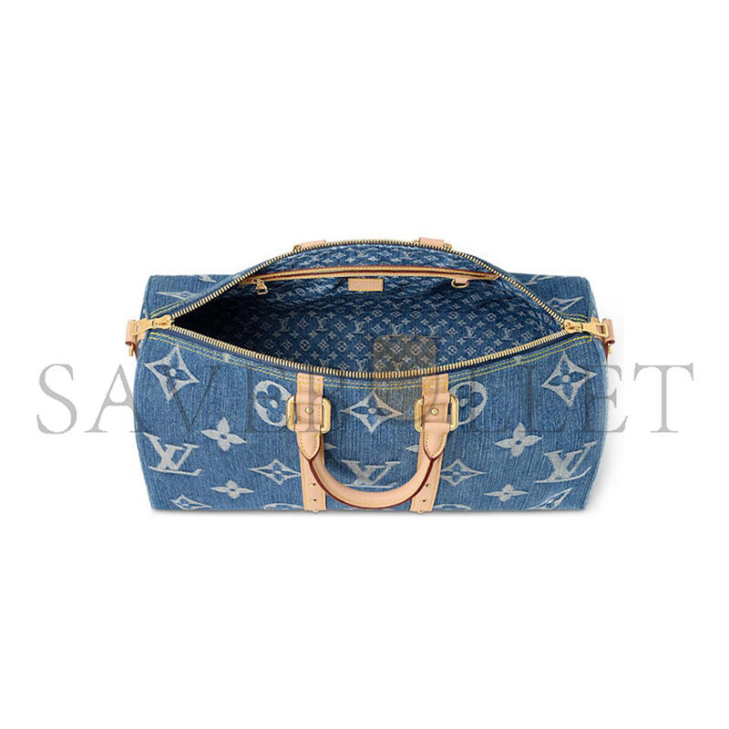 l0vis Vvtt0n denim keepall bandouliere 50 m24315 (50*29*22cm)
